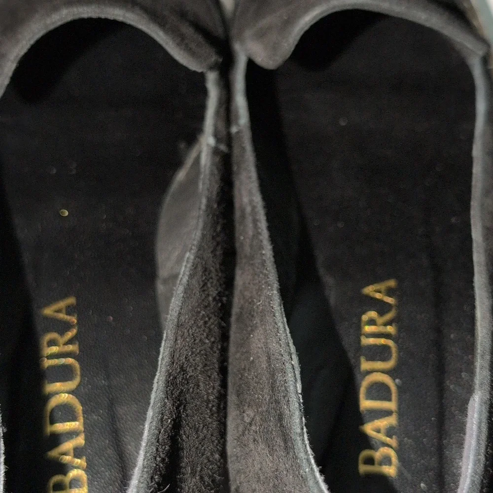 Fabulous Black Loafer Style Shoes Handmade In Poland. Leather - Picture 8 of 8